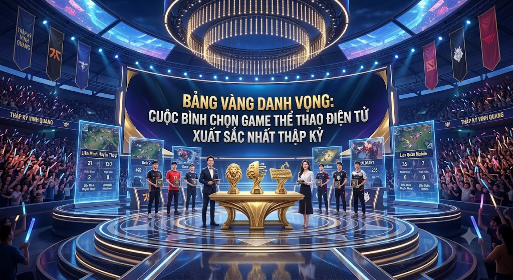 Bảng Vàng Danh Vọng: Cuộc Bình Chọn Game Thể Thao Điện Tử Xuất Sắc Nhất Thập Kỷ