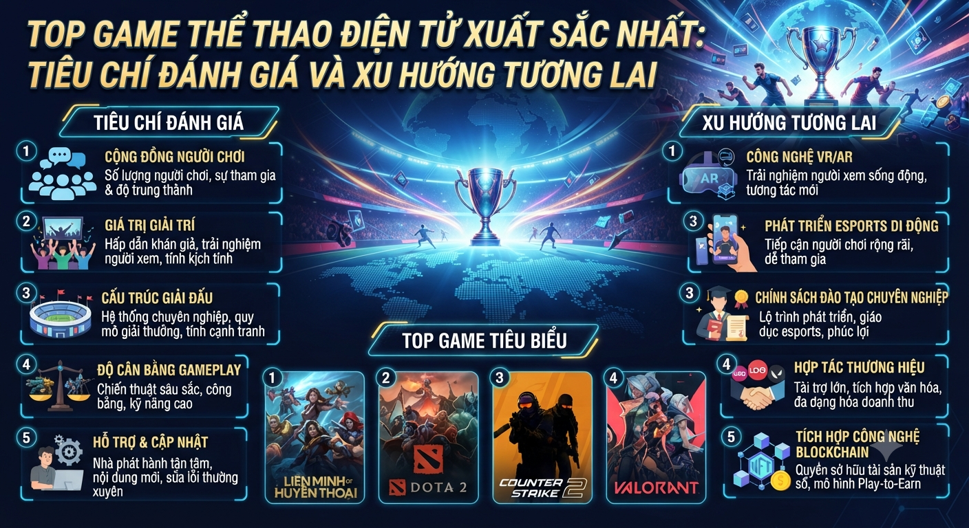 game thể thao điện tử xuất sắc