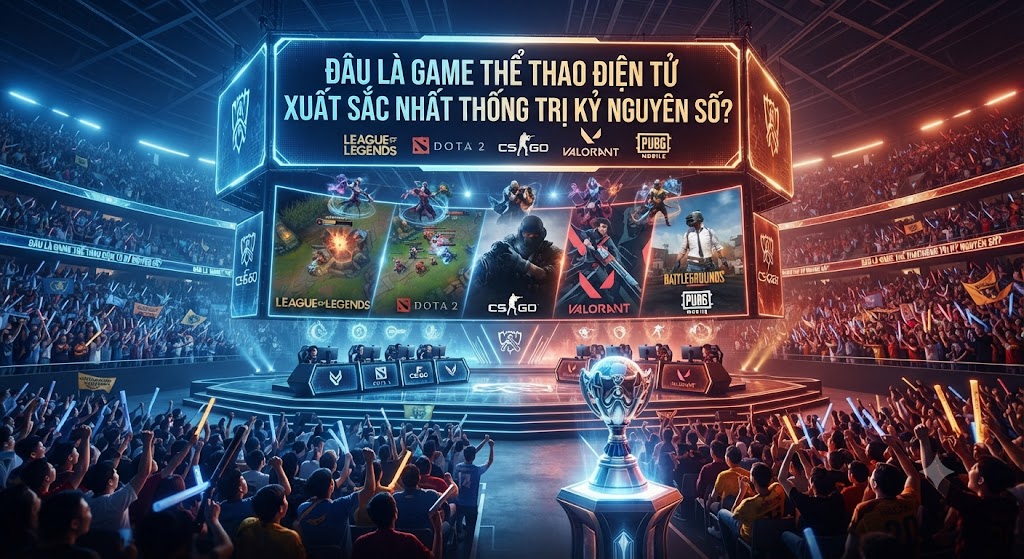 game thể thao điện tử xuất sắc nhất