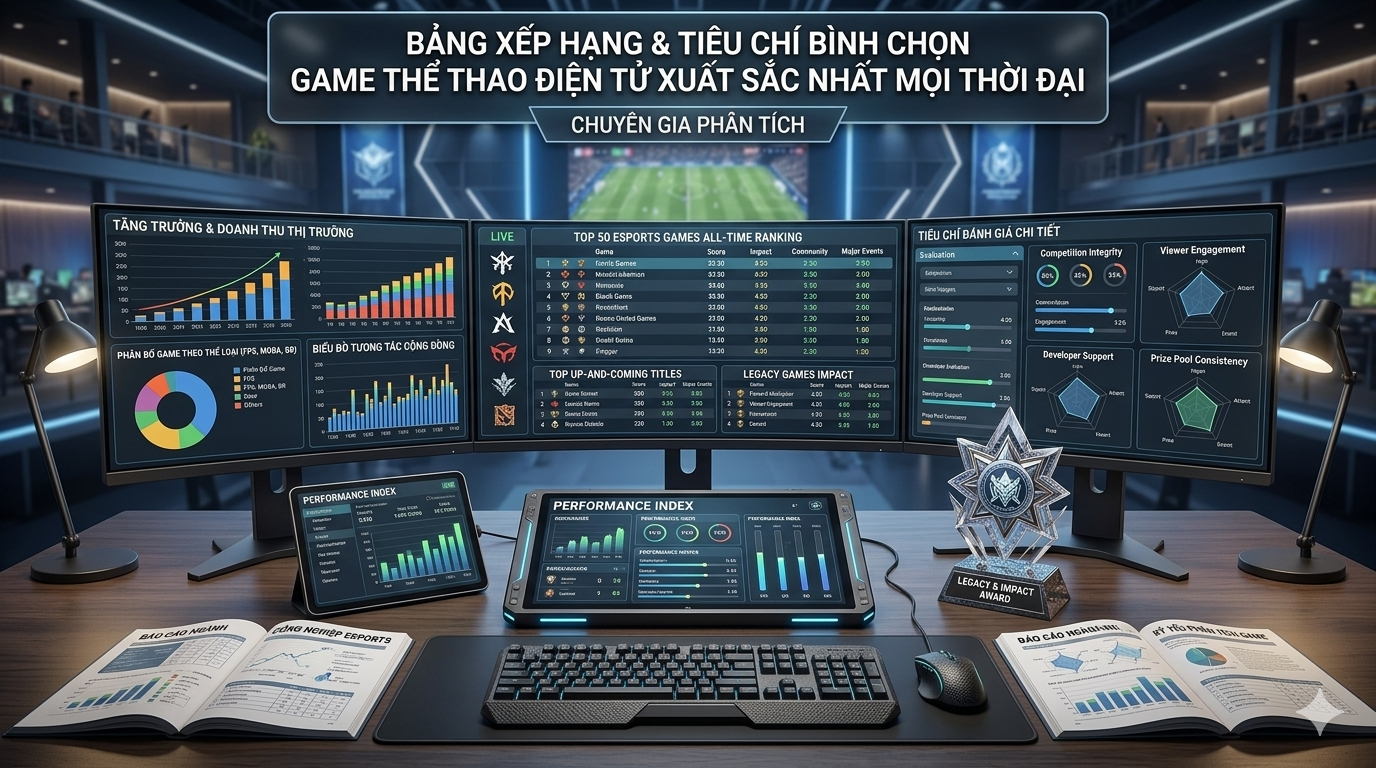 bình chọn game thể thao điện tử xuất sắc nhất